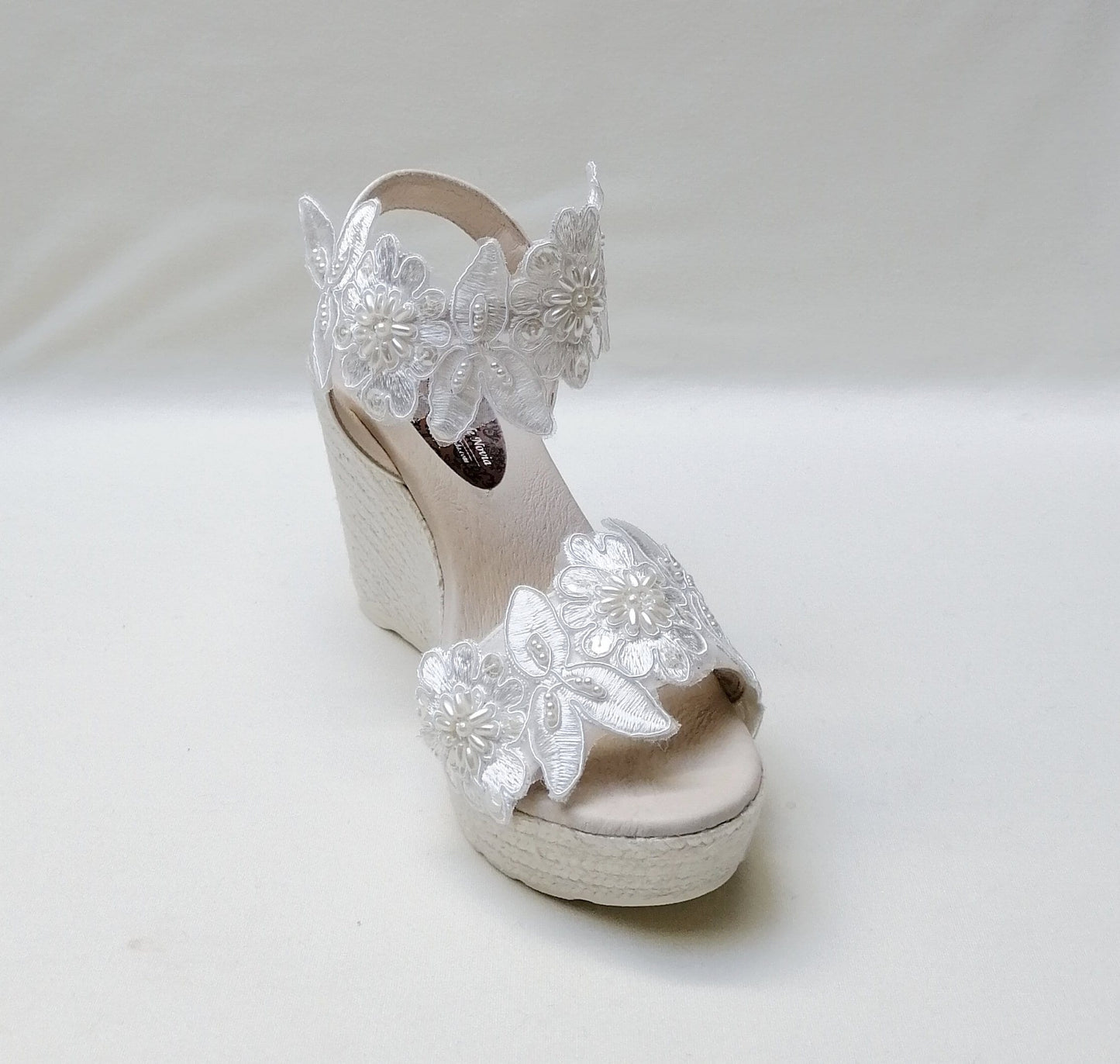 Bridal Espadrilles Wedge, Espadrilles for Brides, Wedges For Brides