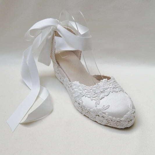 Bridal Espadrilles Lidia