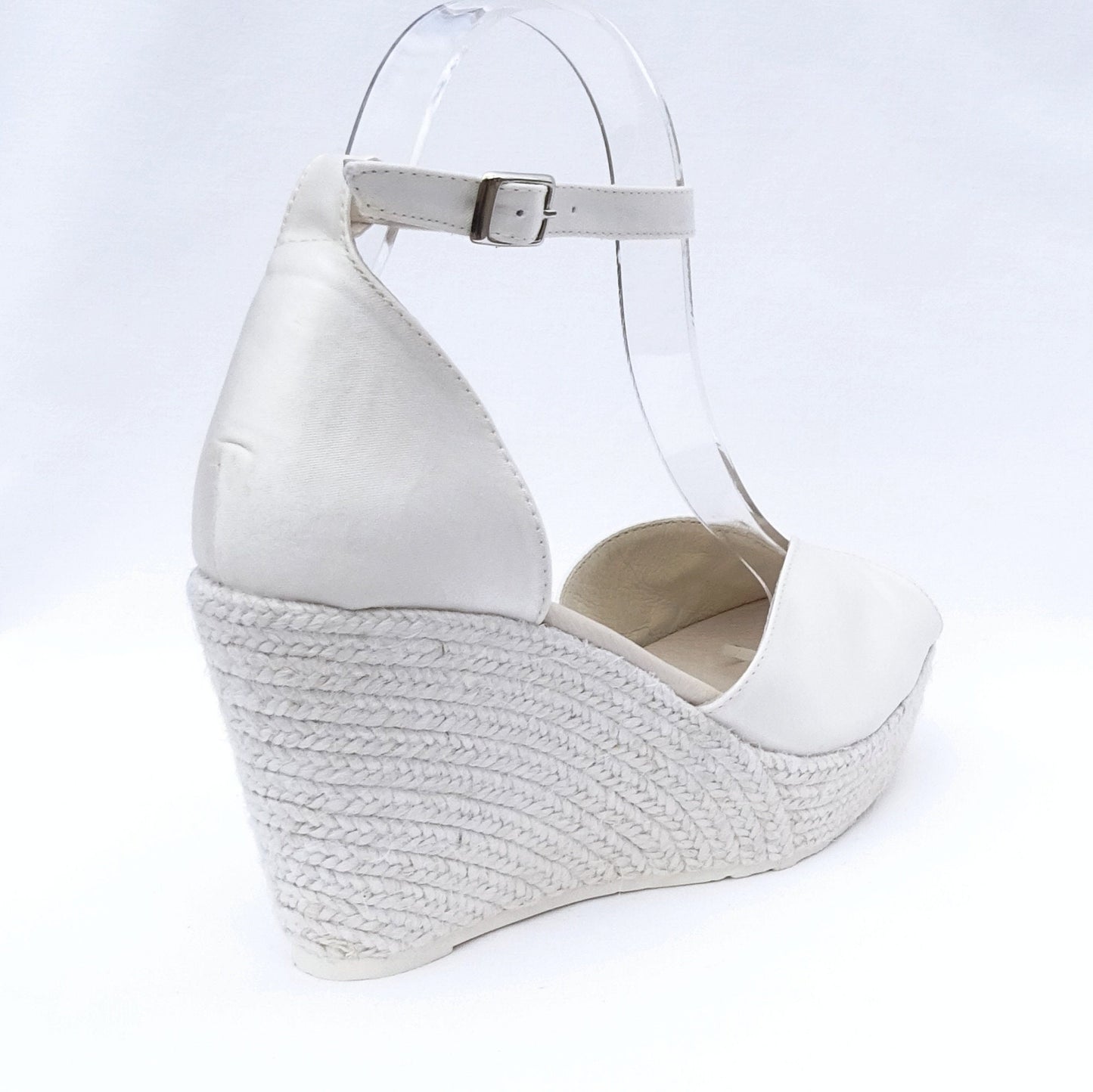 Bridal Espadrilles with jute wedges, Espadrilles for wedding, Bridal sandals