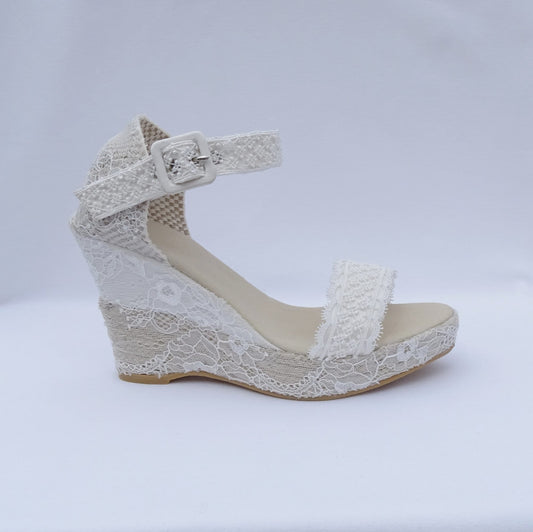 Wedding sandals, Beach wedding sandals, Bridal espadrilles, Bridal sandals heels for beach wedding, Wedding shoes,