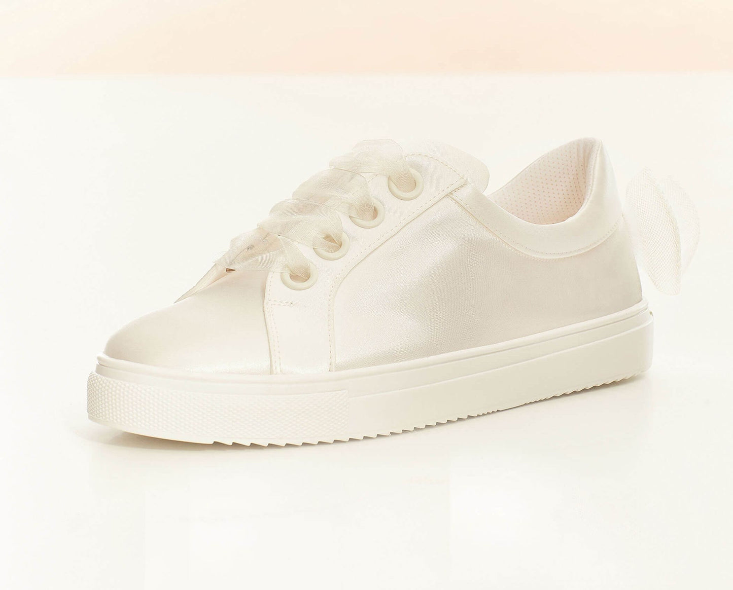 Satin and Vegan Bridal Sneakers