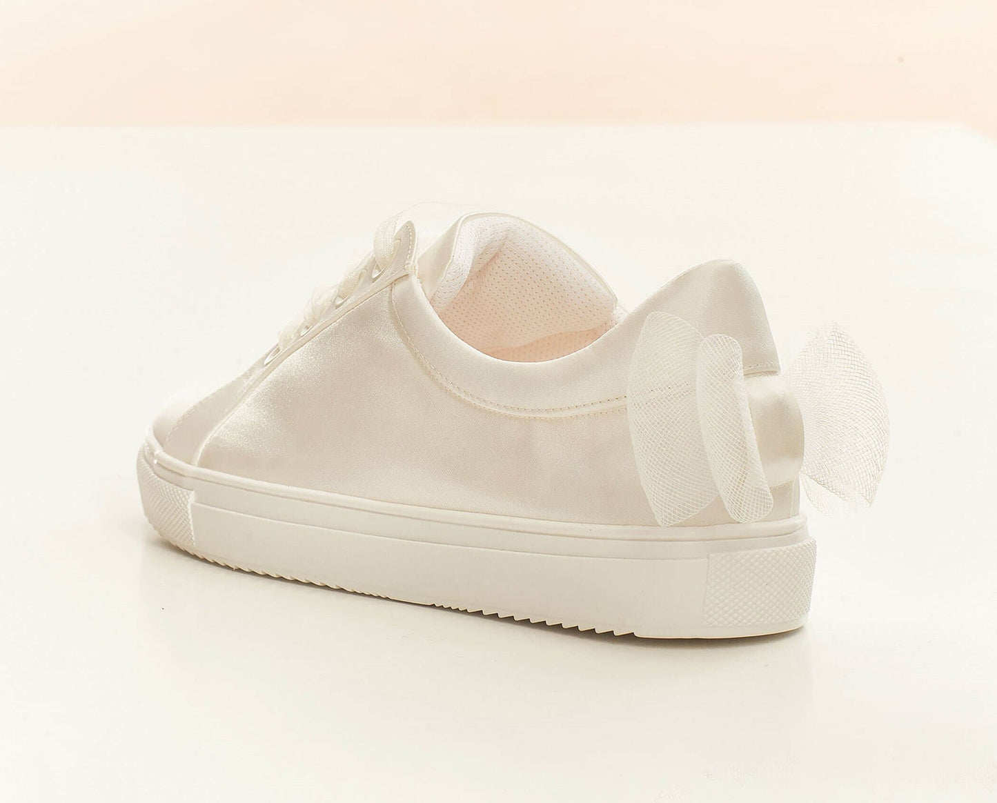 Satin and Vegan Bridal Sneakers