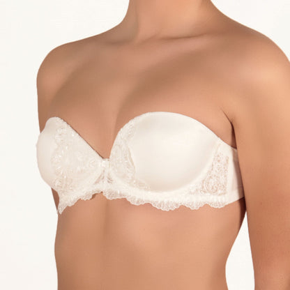 Reggiseno da sposa, reggiseno da sposa senza spalline, reggiseno da sposa push up, reggiseno da sposa in pizzo, lingerie da sposa,