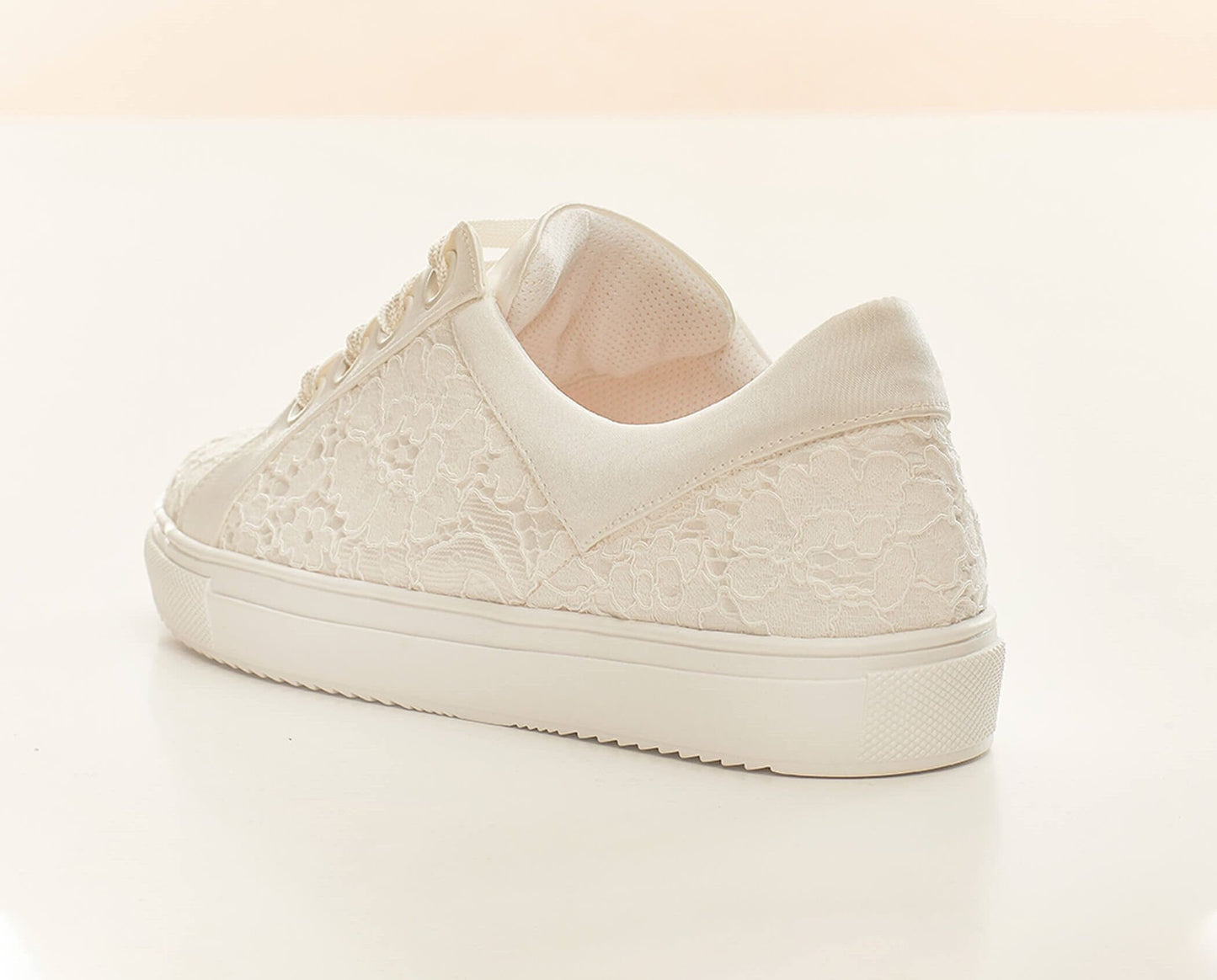 Lace Bridal Sneakers