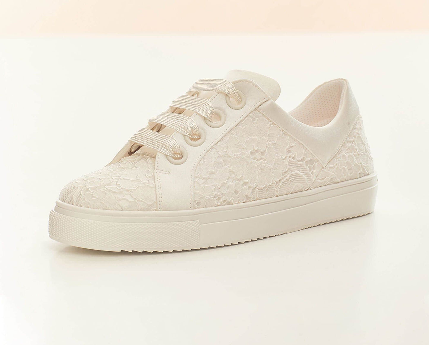 Lace Bridal Sneakers