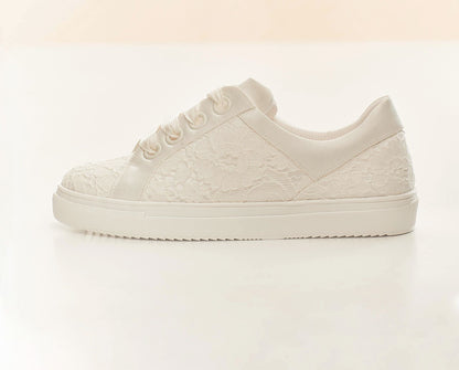 Lace Bridal Sneakers Zolue
