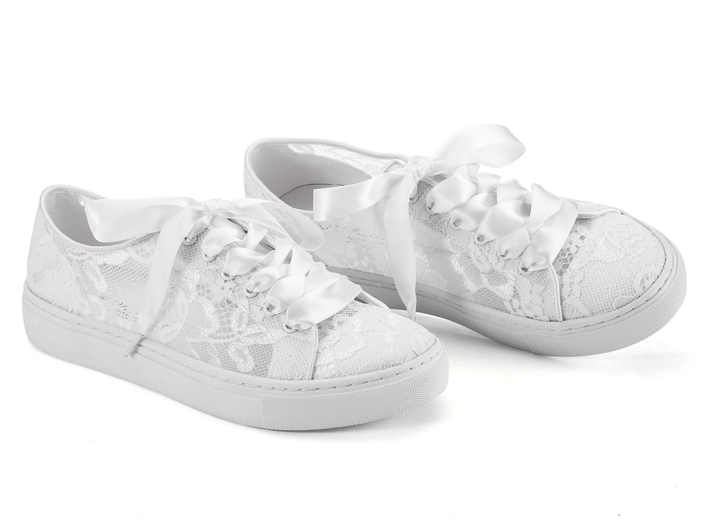 Lace Bridal Sneakers