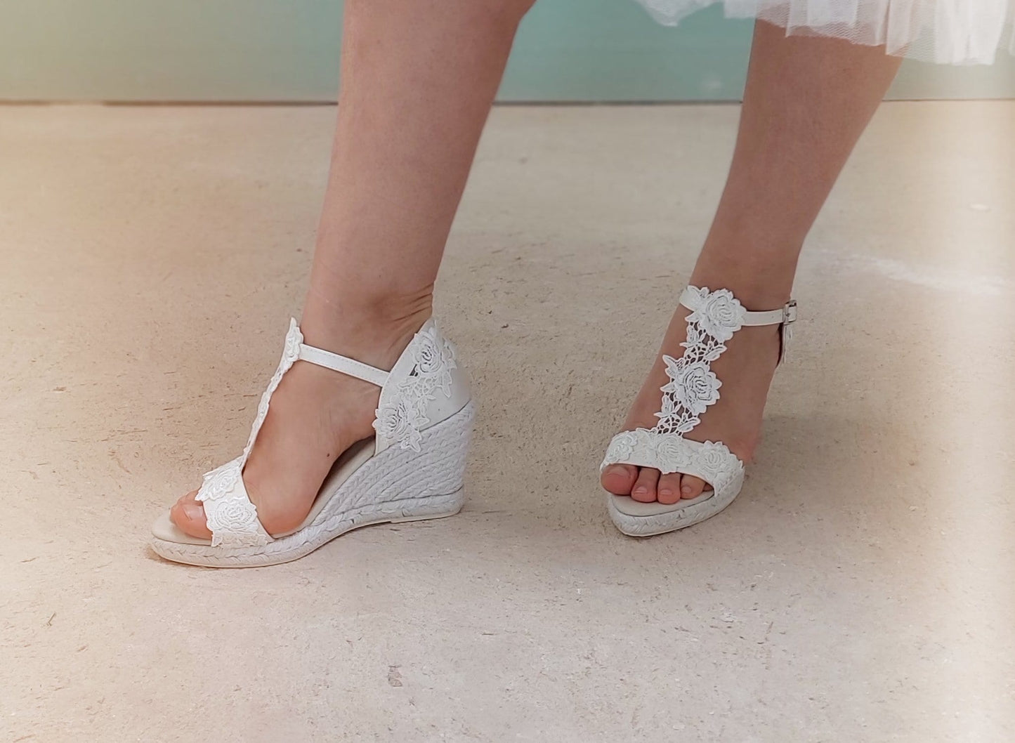 Bridal Espadrilles Zoey