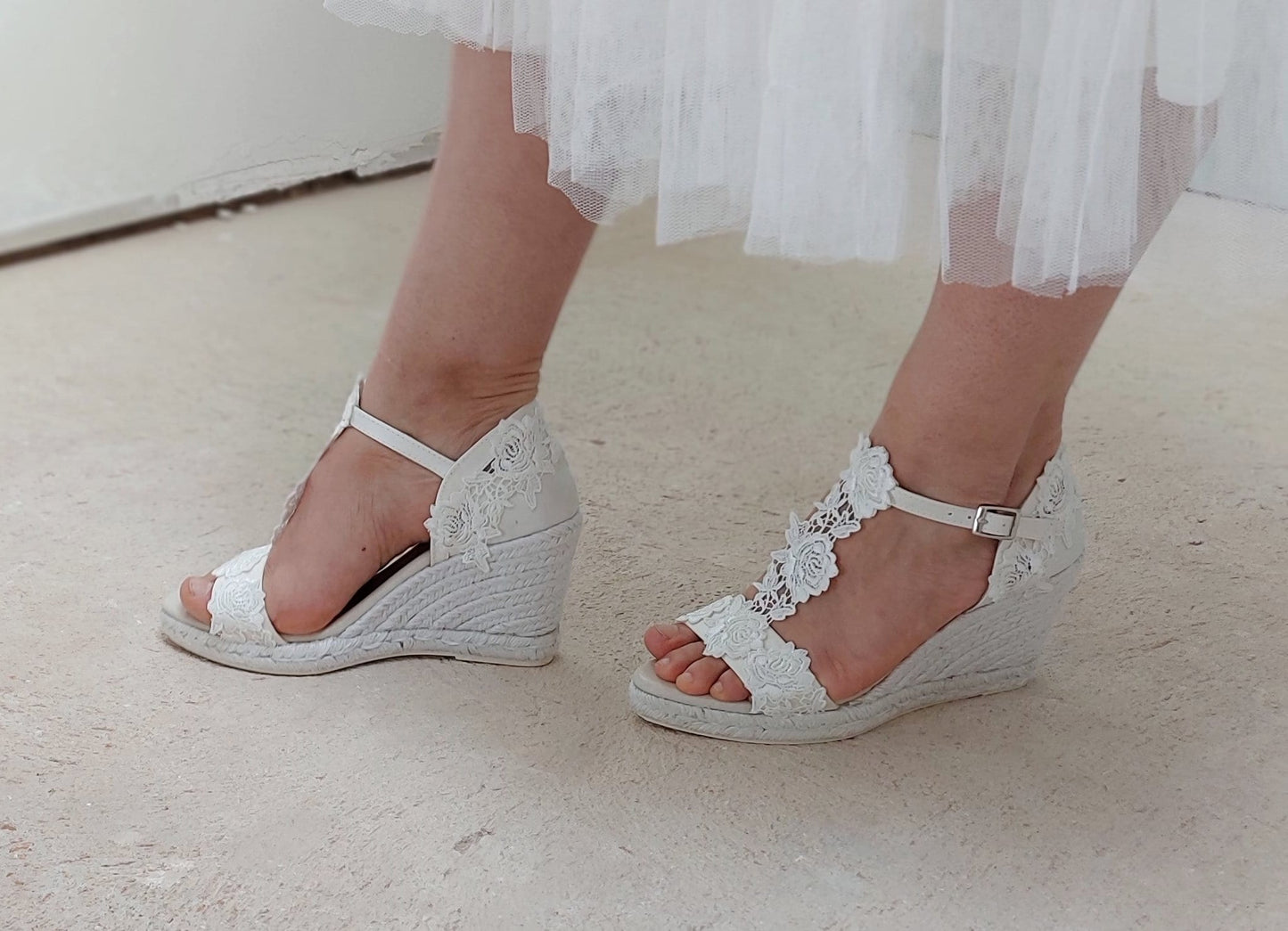 Bridal Espadrilles Zoey