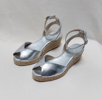 Bridal Wedges Silver
