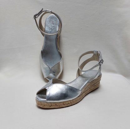 Bridal Wedges Silver
