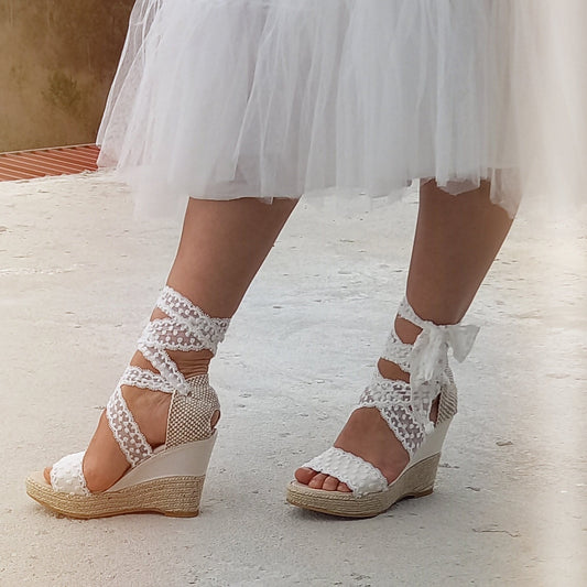 Wedding sandals, Beach wedding sandals, Bridal espadrilles, Bridal sandals heels for beach wedding, Wedding shoes,