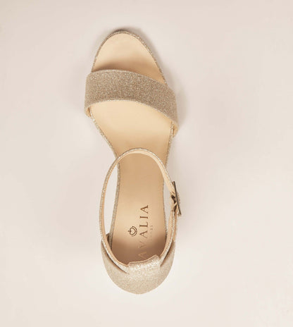 Scarpe da sposa glitterate