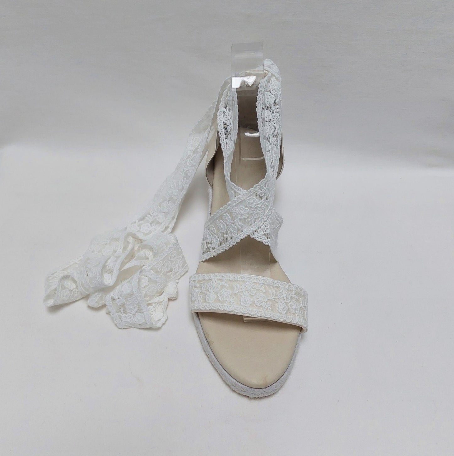 Zapatos boda, Alpargatas con encaje, Zapatos de novia, Sandalias boda en la playa, Sandalias encaje novias, Sandalias blancas novias