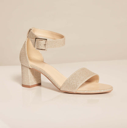 Scarpe da sposa glitterate