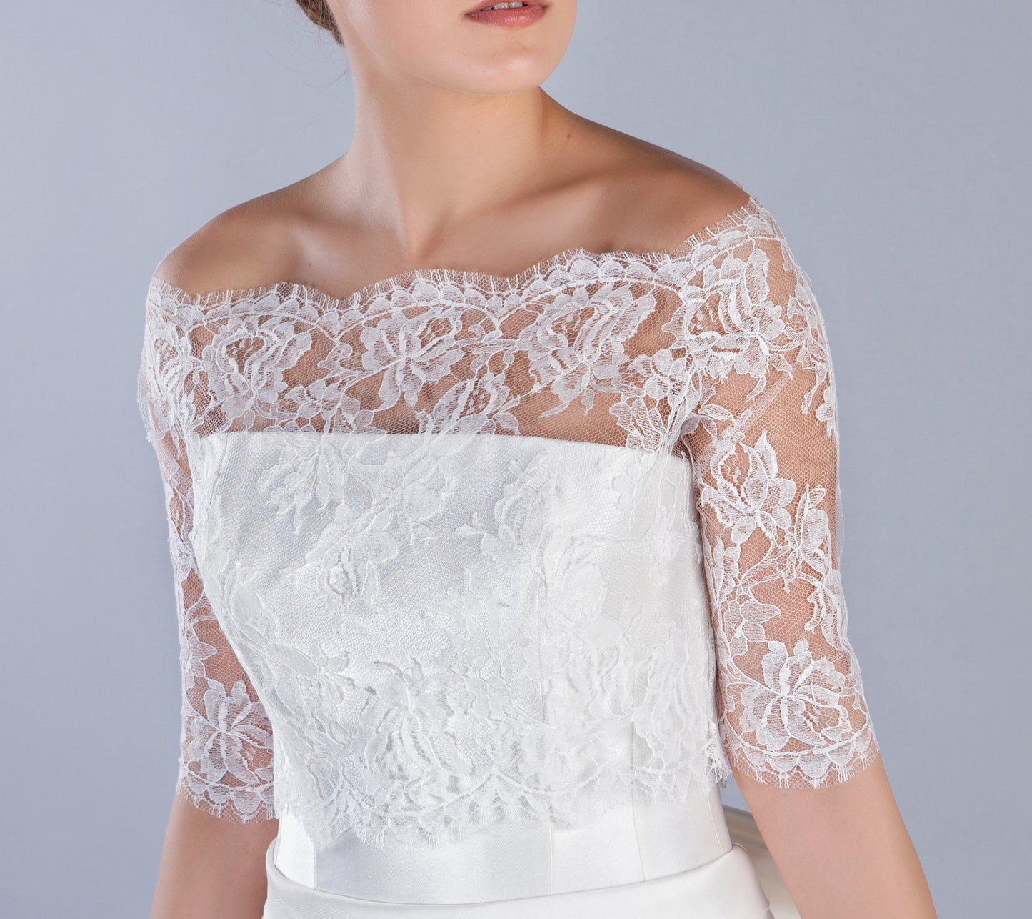 Lace Bridal Bolero, Bridal Bolero, Lace Bolero for Wedding, Lace Bolero for Brides, bridal bolero short sleeve