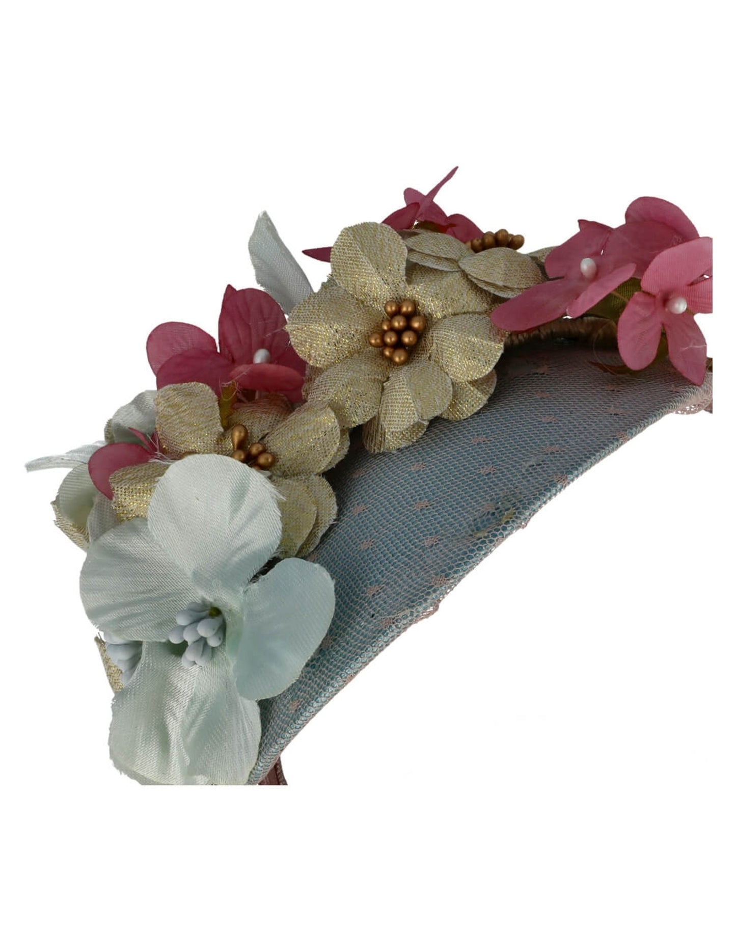 Diadema de fiesta con flores/ Headband for Bridesmaids/ Diadema de fiesta/ Tocado para madrinas para fiesta/ Bridal headband