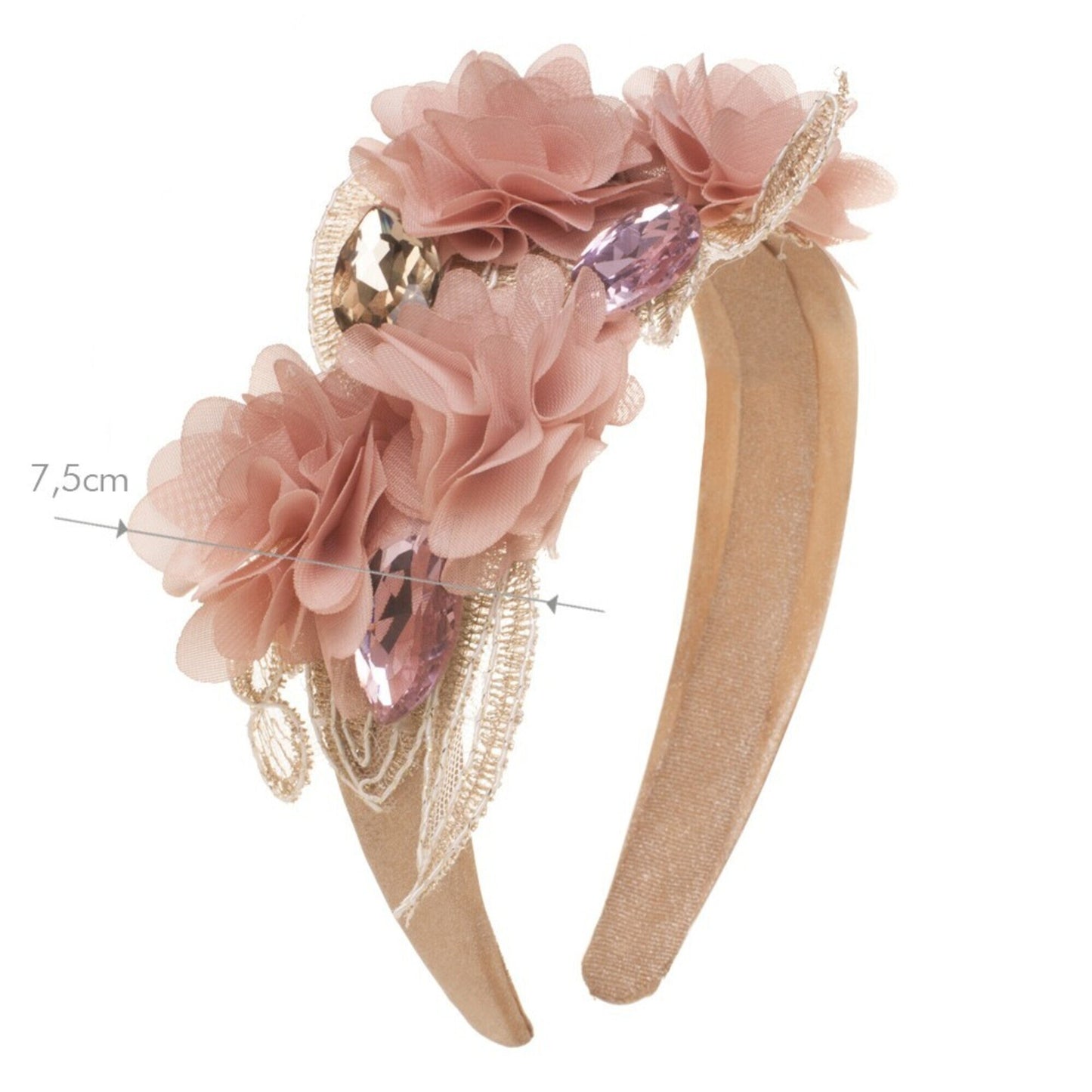 Diadema de pedreria/ Headband for Bridesmaids/ Diadema de fiesta con pedreria/ Tocado para madrinas para fiesta/ Bridal headband