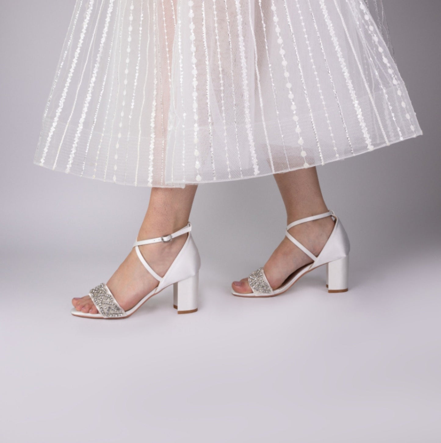 Bridal Sandals Blanche