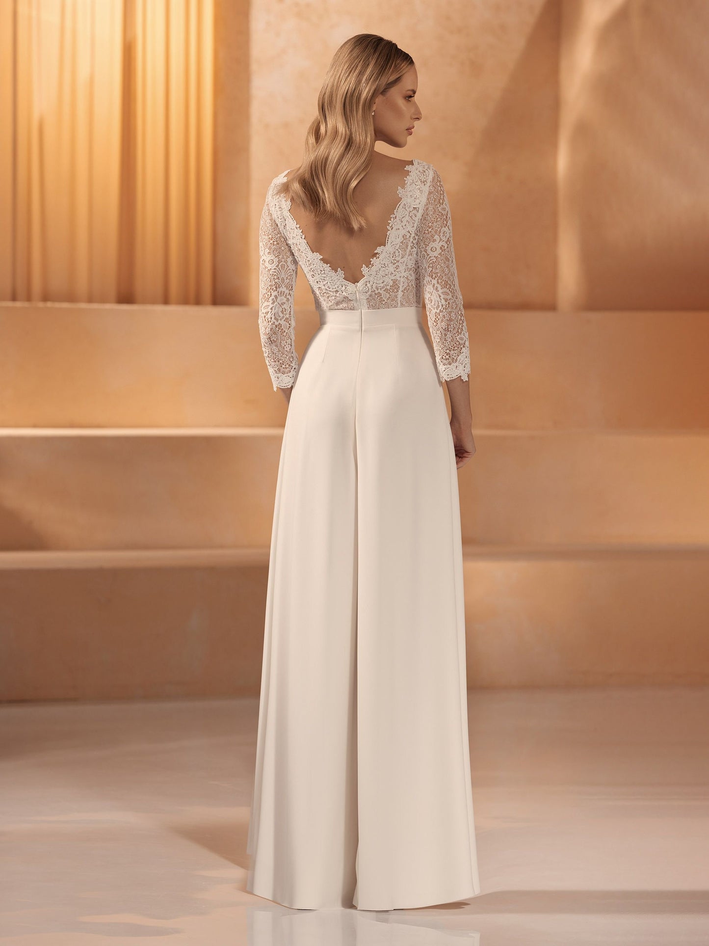 Bridal Jumpsuit Off White