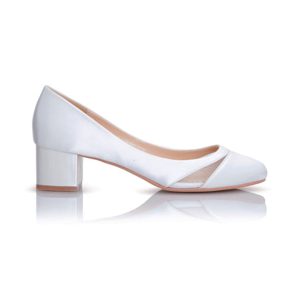 Zapatos de novia tacones bajos, Scarpe da sposa tacco basso, Zapatos de Novia elegantes, Zapatos de novia blancos, Zapatos de Novia cómodos,