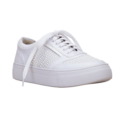 Baskets de mariée avec perles, Vans de mariée, plateforme de baskets de mariée, baskets de mariée pour mariage, Zapatillas de novia, Deportivas novia