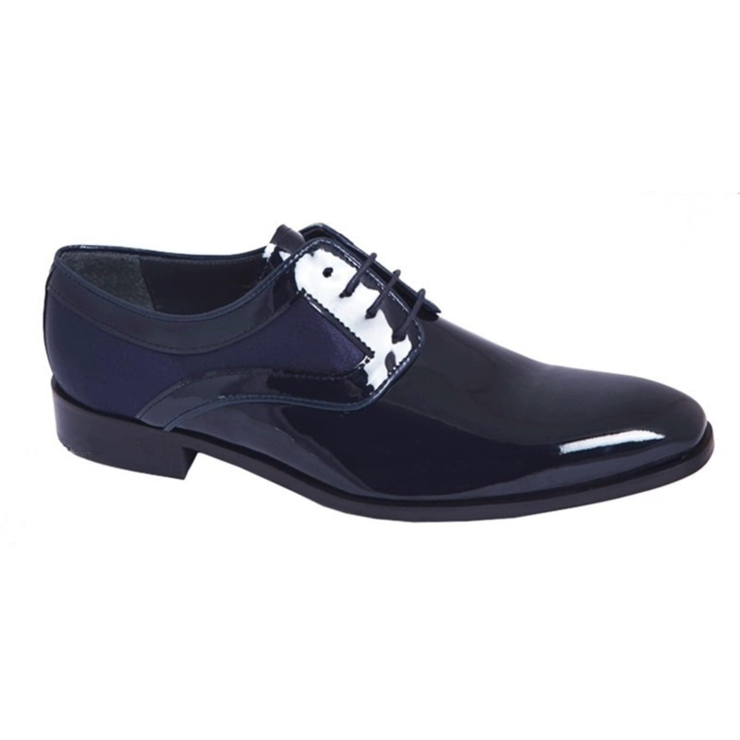 Zapatos hombre/ Zapatos boda hombre/ Zapatos novio/ Zapatos ceremonia/ Zapatos raso azul/ Zapatos charol