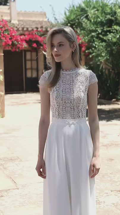 Bridal separates Top and pants