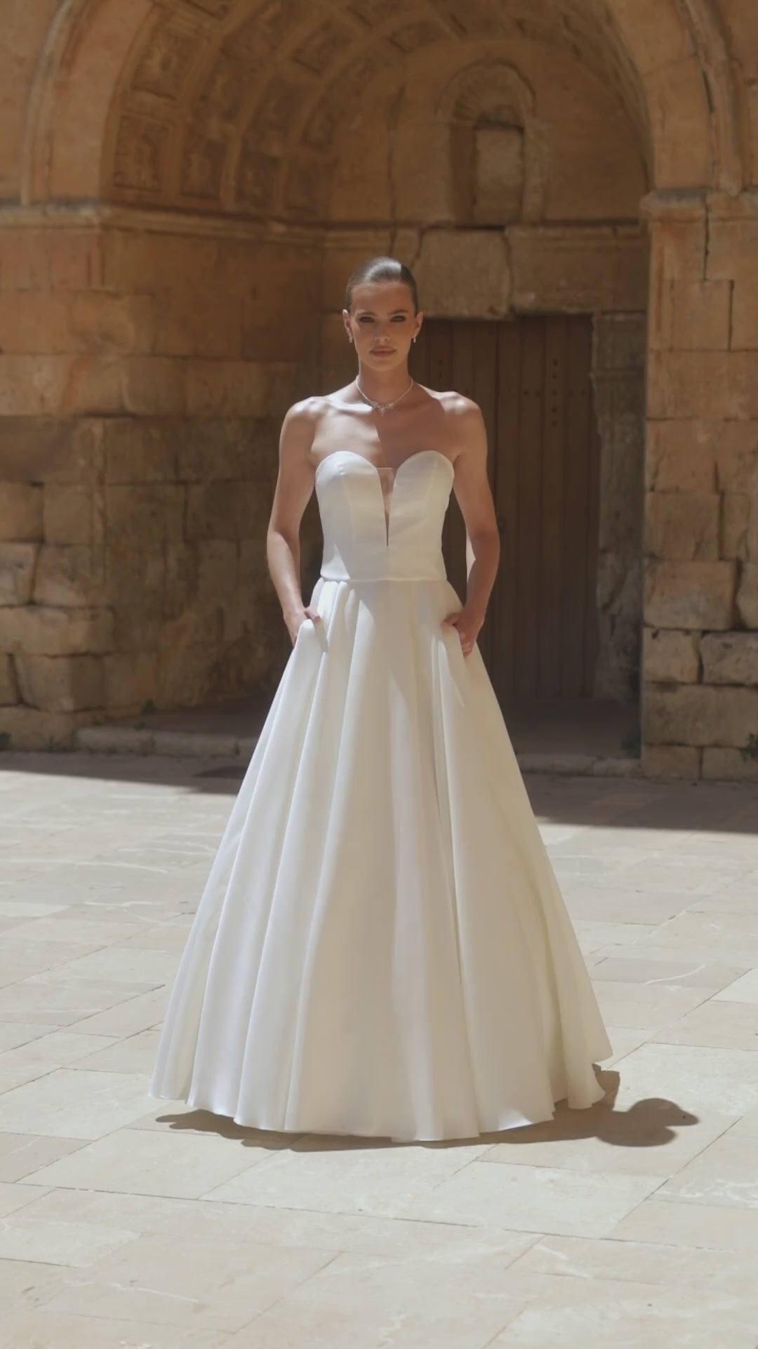 Bridal separates Corset sweetheart and skirt